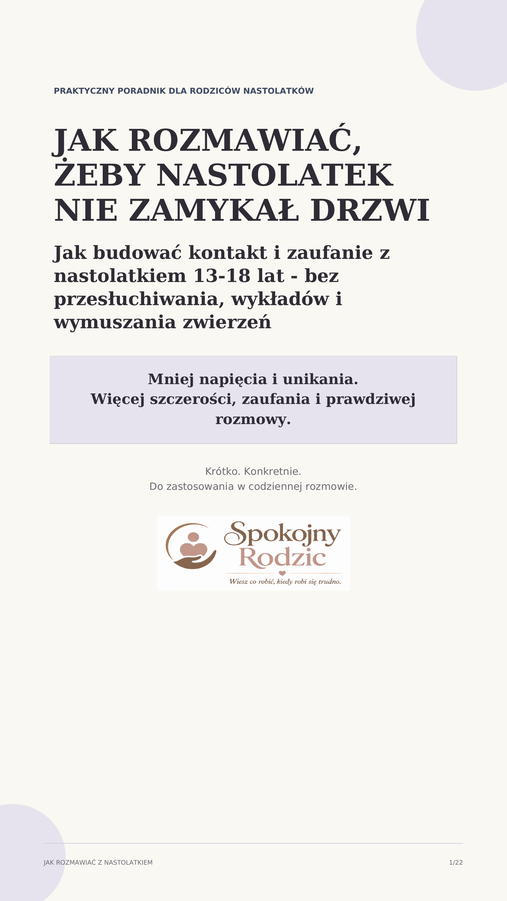 Jak rozmawiać, żeby nastolatek nie zamykał drzwi