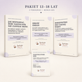 Pakiet Spokojny Rodzic 3 w 1 dla nastolatków 13–18 lat: Jak rozmawiać, żeby nastolatek nie zamykał drzwi, Odłóż ekran, Rodzeństwo bez ciągłej wojny i bonus Nastoletnie SOS