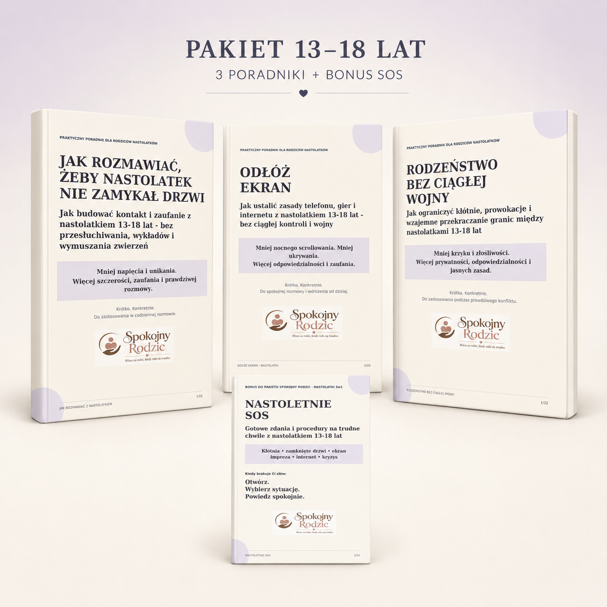 Komplet Spokojny Rodzic: pakiet dla nastolatków 13–18 lat