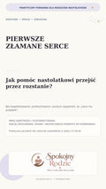 Okładka poradnika: Pierwsze złamane serce — jak pomóc nastolatkowi przejść przez rozstanie